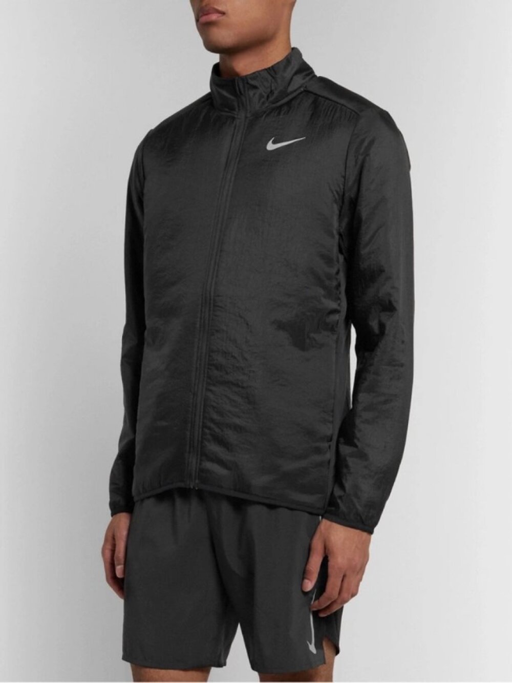 Nike AeroLayer Insulated Running Jacket Black, Men's S